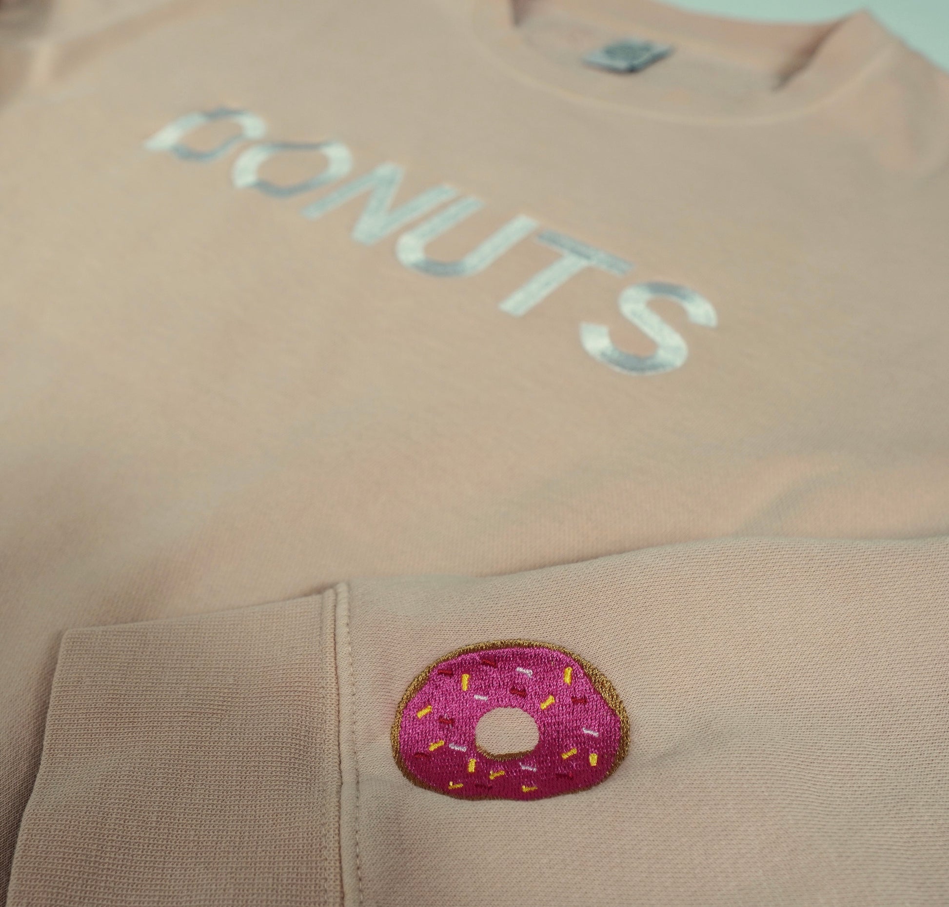 Donuts Embroidered Sweatshirt