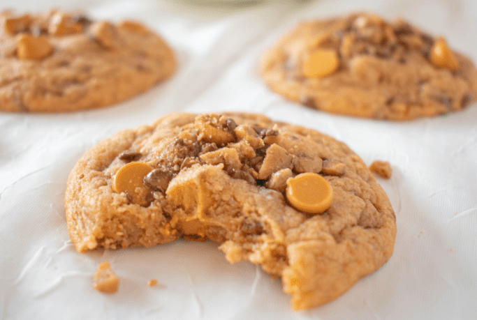 Butterscotch Toffee Cookies